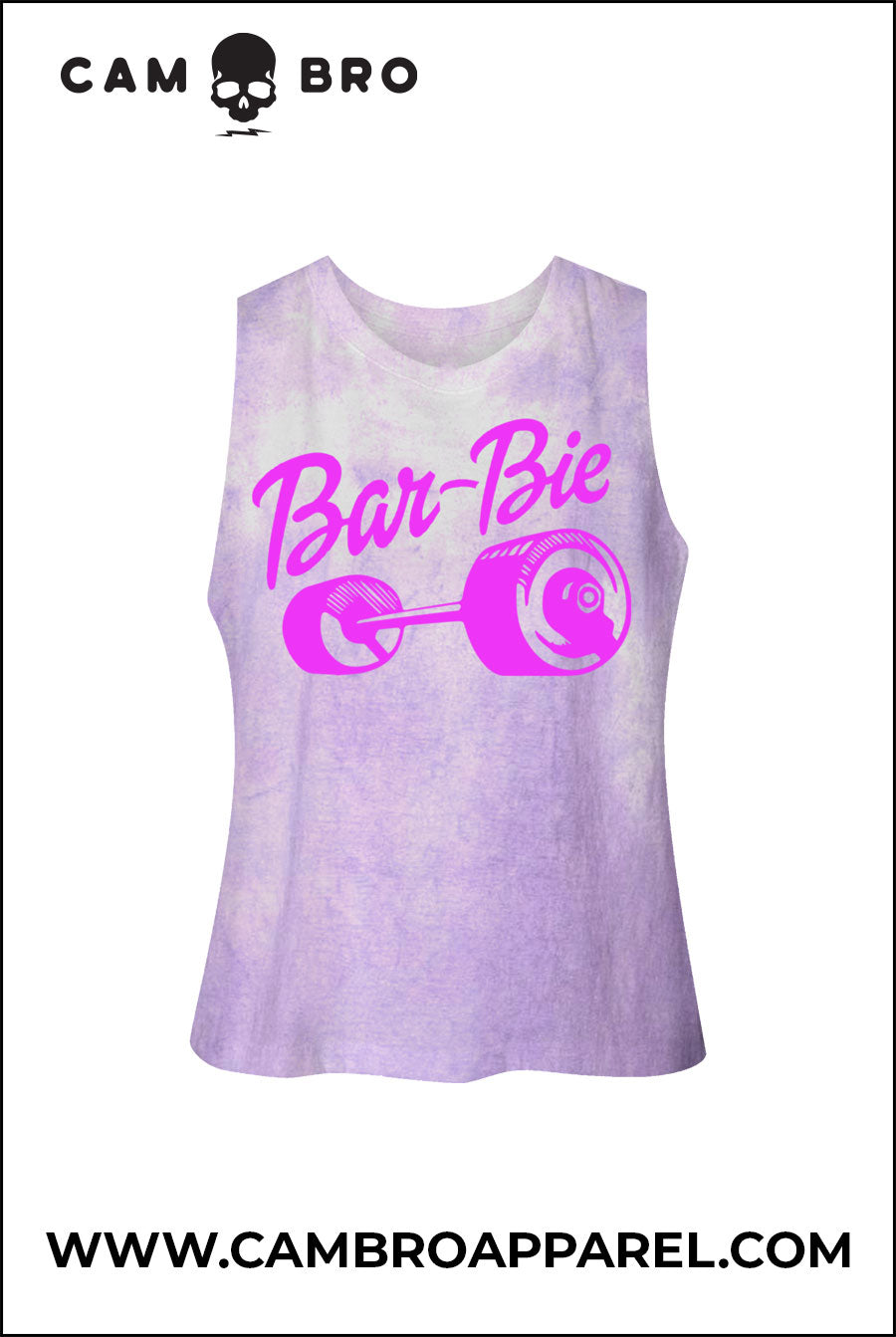 Barbie Crop Tank Dripped