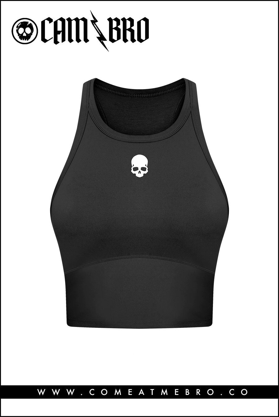 Noir Black Compete Sports Bra