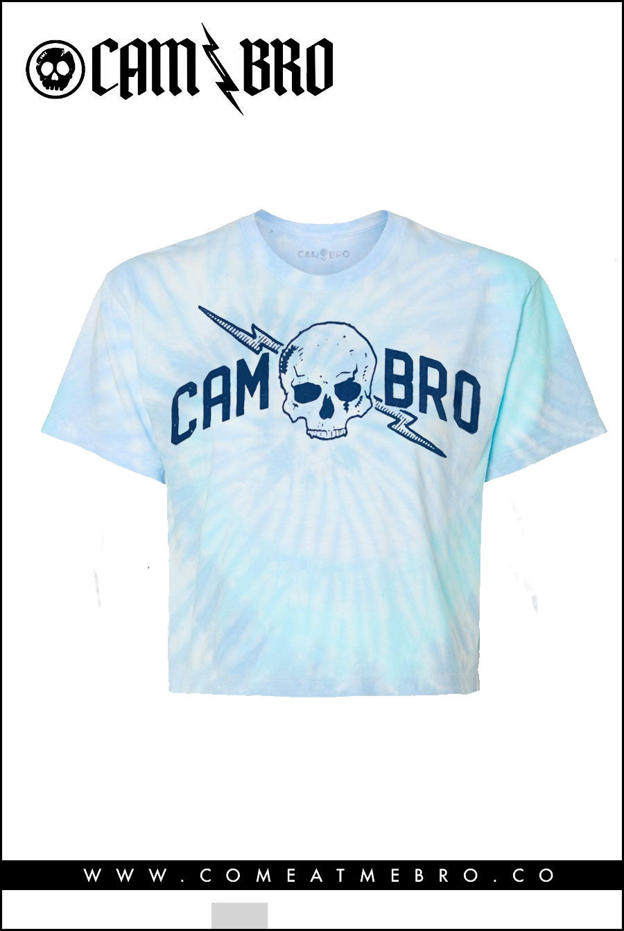 CAMBRO BOLT SIG Crop Tee Dripped