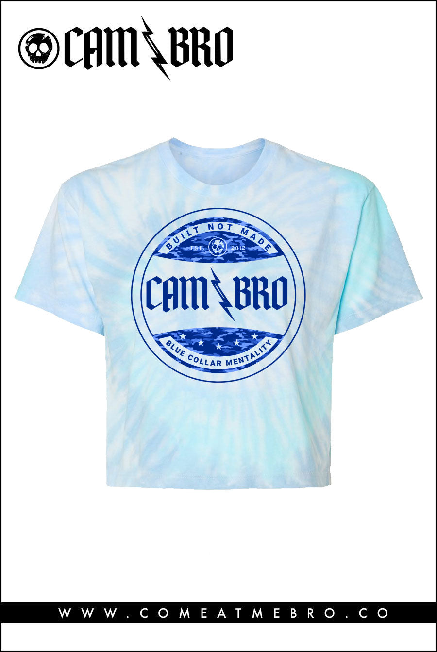 CAMBRO SIG Crop Tee Dripped