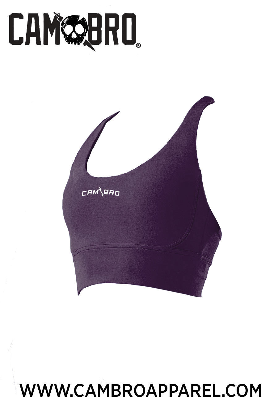 Lavender Haze Crosshatch Sports Bra