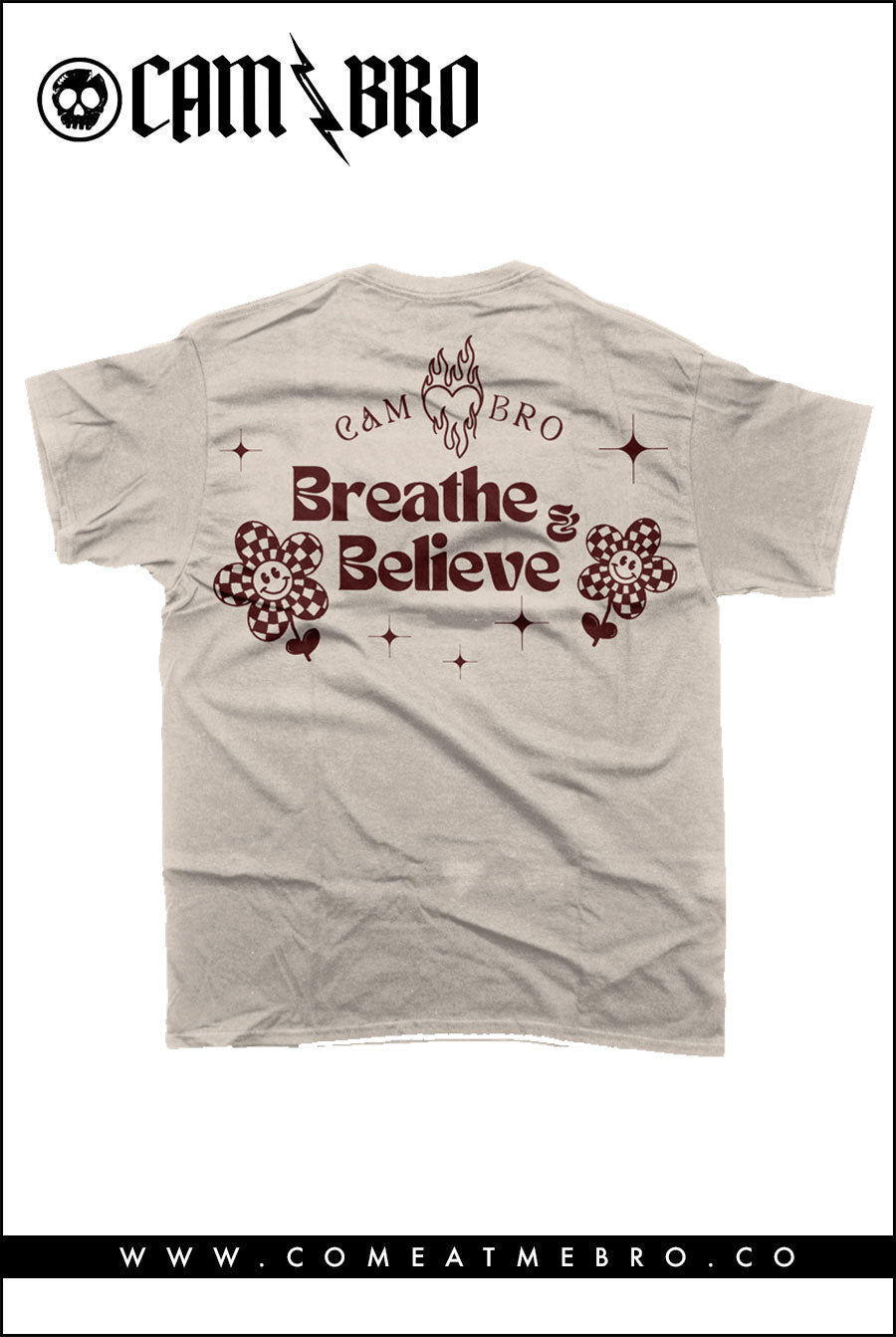 Breath and Believe Oversized Tee