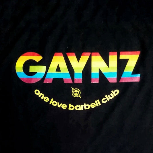 GAYNZ ONE LOVE BARBELL CLUB 