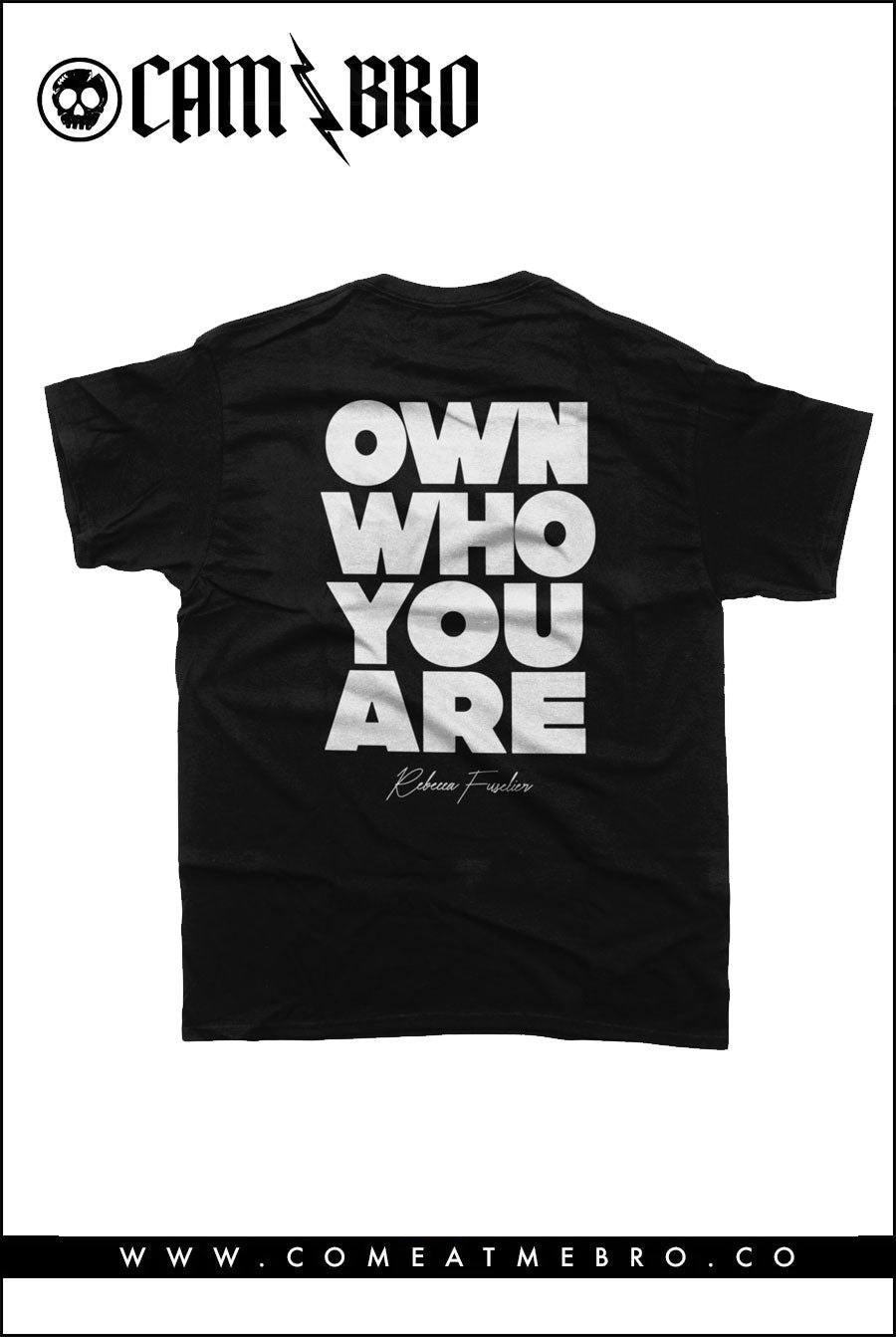 RF Own Who You Are Black Unisex Tee