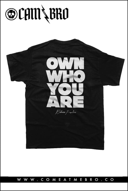 RF Own Who You Are Black Unisex Tee