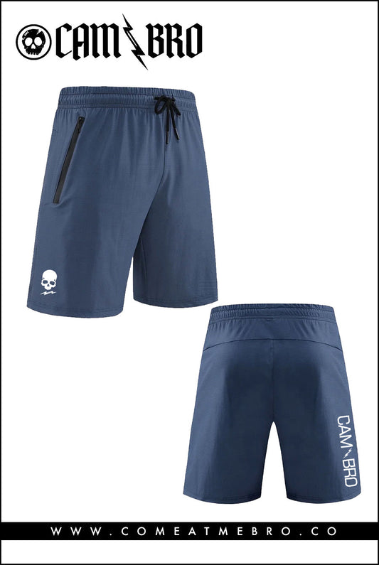 Men's Poly Tech Shorts - Navy Blue