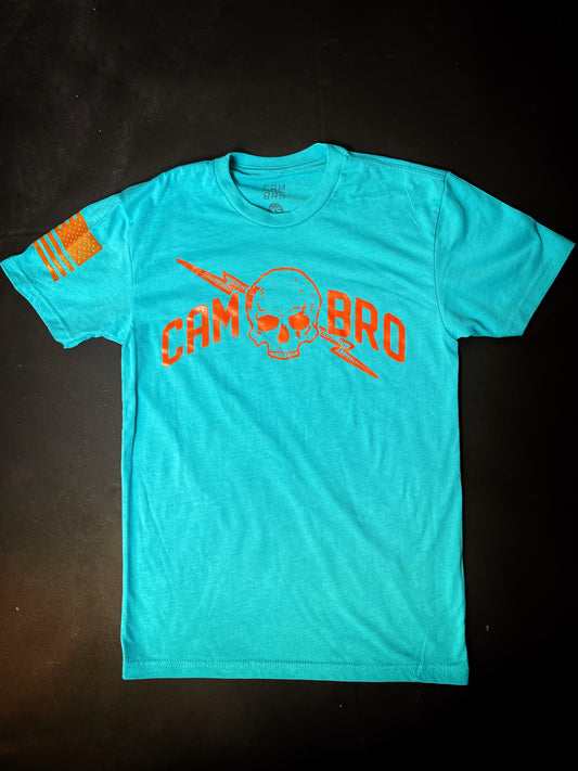 CAMBRO Signature Miami Blue Tee